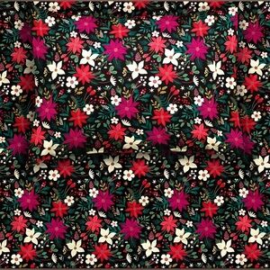 Little Sleepies Twin Sheet Set Berry Merry New With Tags Sold Out Print